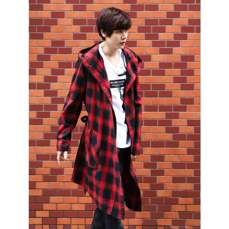 美品　OHGA コーディガン　チェック柄 ダーリッチ Darich アーガイルチェックコーディガン （ブラック