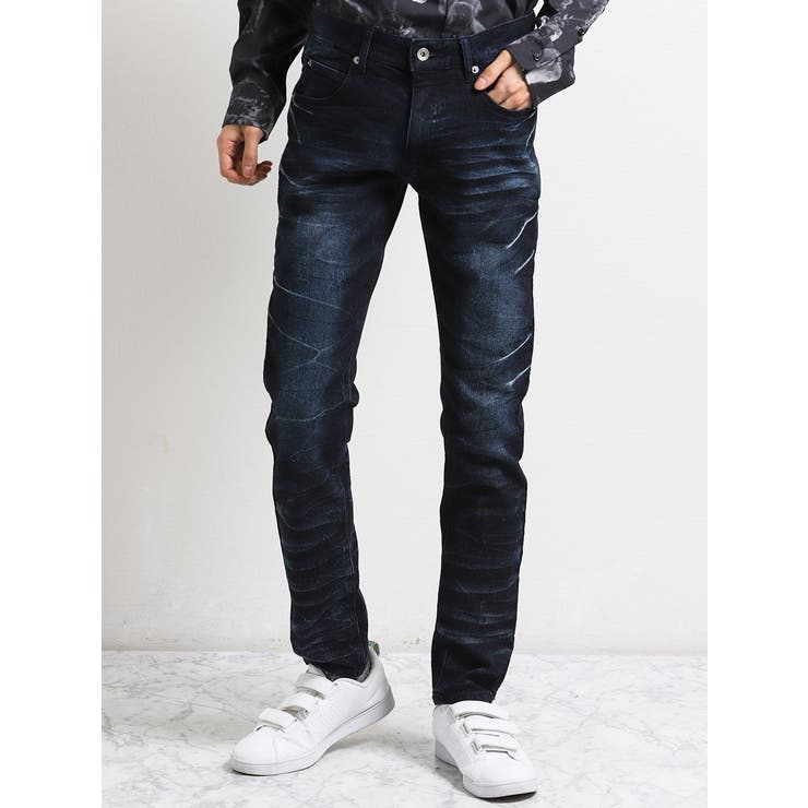 Semantic Design ストレッチ ハードウォッシュスキニーデニムパンツ 品番 Tkqj Taka Q Men タカキュー の メンズファッション通販 Shoplist ショップリスト