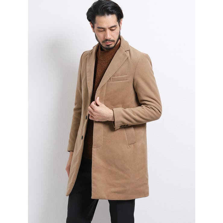 M F Editorial メルトン チェスターコート 品番 Tkqj Taka Q Men タカキュー のメンズ ファッション通販 Shoplist ショップリスト