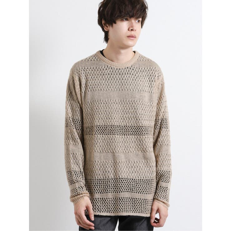 Semantic Design ウォッシャブル 甘編みボーダーニットアンサンブル 品番 Tkqj Taka Q Men タカキュー の メンズファッション通販 Shoplist ショップリスト