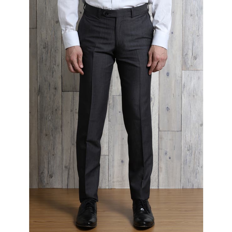 Mfeditorial Mens リネン混 ノータックスリムスラックス 品番 Tkqj Taka Q Men タカキュー のメンズ ファッション通販 Shoplist ショップリスト