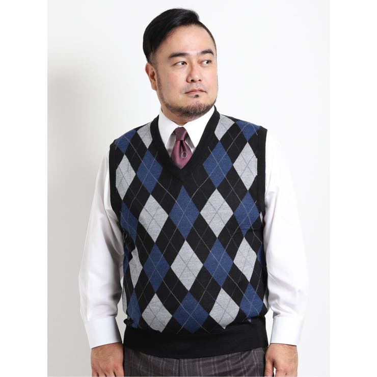 大きいサイズ Grand Back ウール混アーガイル柄ニットベスト ジレ 品番 Tkqj Taka Q Men タカキュー のメンズ ファッション通販 Shoplist ショップリスト 大きいサイズ Grand Back ウール混アーガイル柄ニットベスト ジレ 品番 Tkqj Taka Q Men タカキュー のメンズ ファッション通販 Shoplist ショップリスト