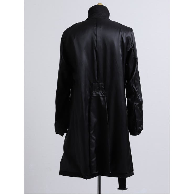 semantic design:ストレッチカットデニム ダブルトレンチコート[品番