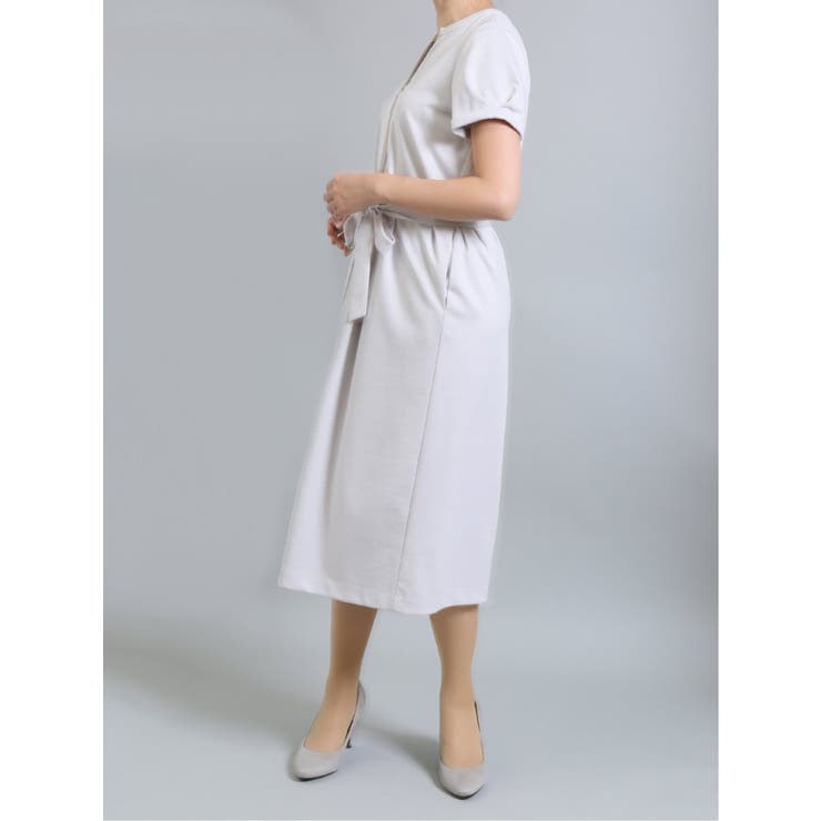 ラミーモクロディー セットアップ 半袖ワンピース ライトグレー 品番 Tkqj Taka Q タカキュー のレディースファッション通販 Shoplist ショップリスト