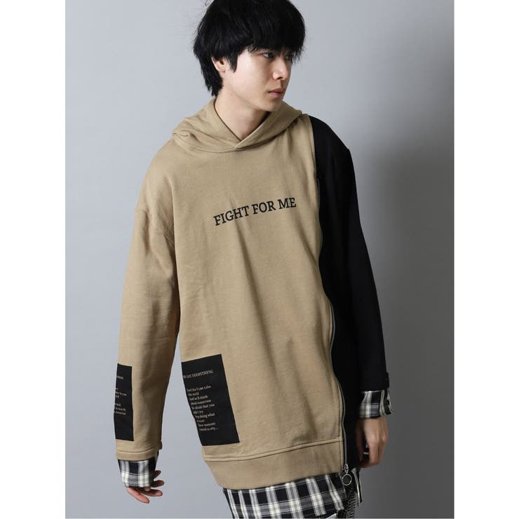 裏毛ファスナー使いbigプルパーカー 品番 Tkqj Taka Q Men タカキュー のメンズファッション 通販 Shoplist ショップリスト