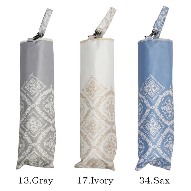 晴雨兼用傘 レース柄 折畳み傘 日傘 日傘 | macocca | 詳細画像2 