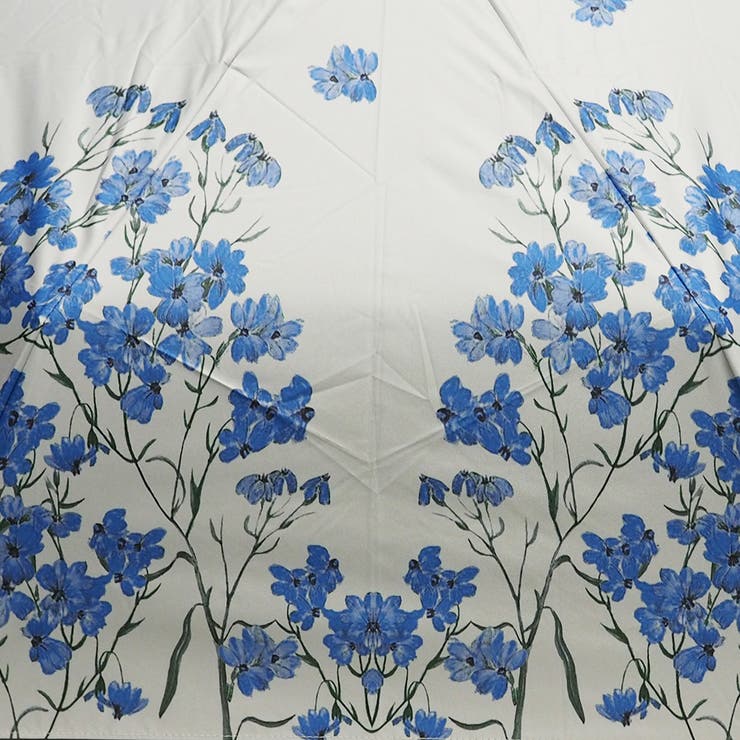 晴雨兼用傘 ボタニカルフラワー柄 折畳み傘 日傘 | macocca | 詳細画像6 