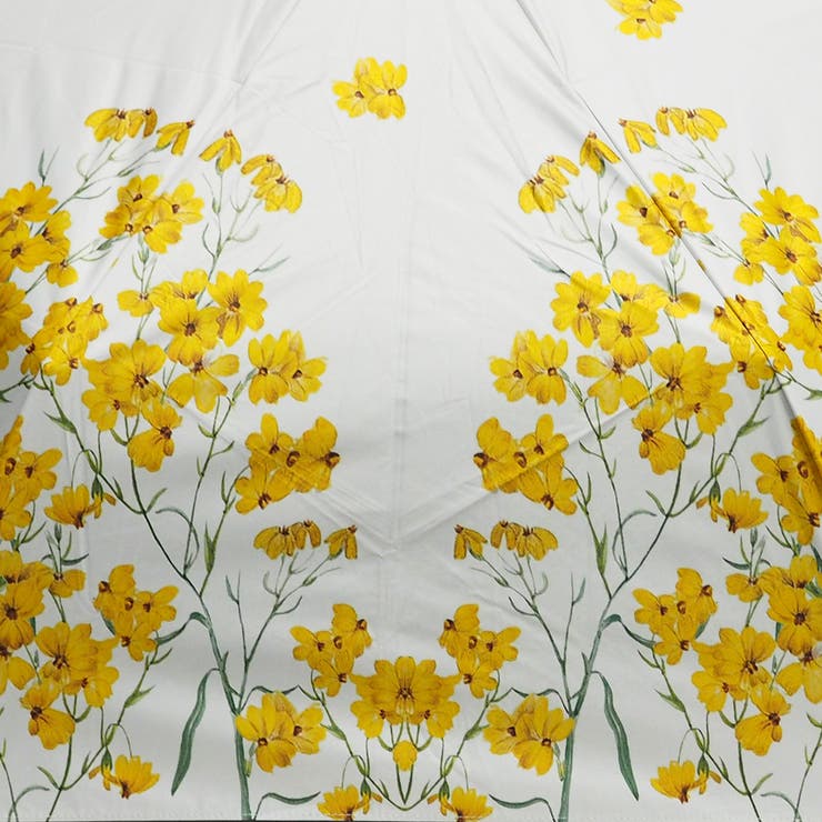 晴雨兼用傘 ボタニカルフラワー柄 折畳み傘 日傘 | macocca | 詳細画像7 