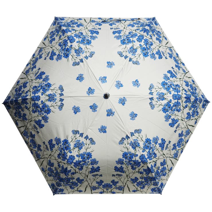 晴雨兼用傘 ボタニカルフラワー柄 折畳み傘 日傘 | macocca | 詳細画像8 