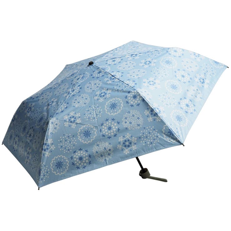 割引購入 晴雨兼用傘 北欧ドット柄 折畳み傘 日傘[品番：MCOW0000770 口紅
