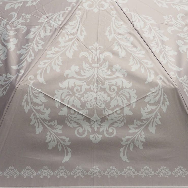 晴雨兼用傘 ダマスク柄 折畳み傘 日傘 | macocca | 詳細画像16 