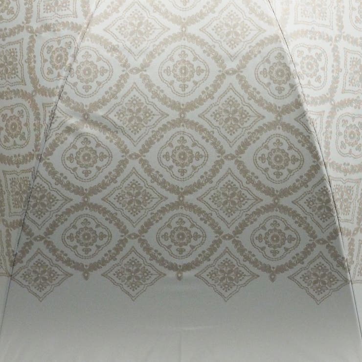 晴雨兼用傘 レース柄 ジャンプ傘 日傘 | macocca | 詳細画像7 