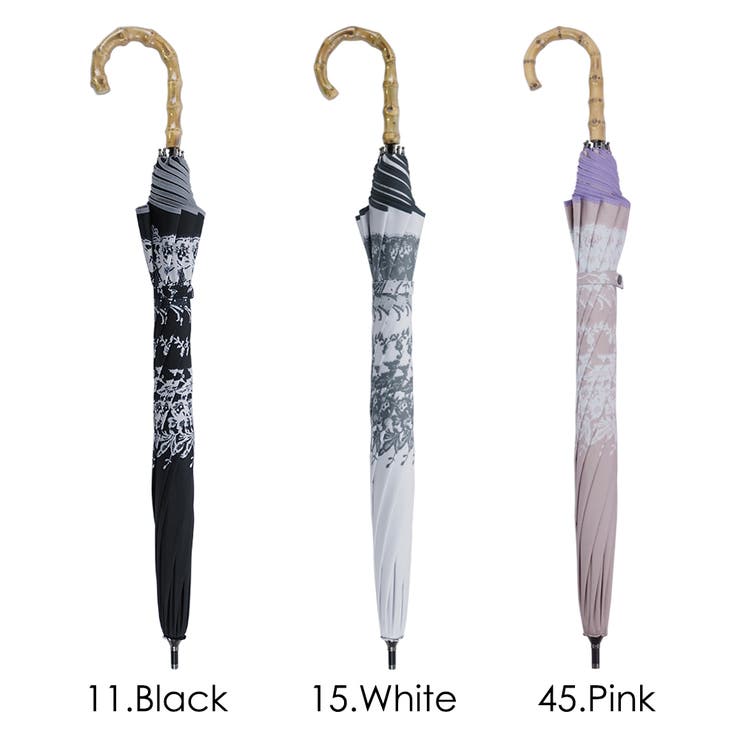 レース柄 晴雨兼用傘 ショート手開き傘 | macocca | 詳細画像2 