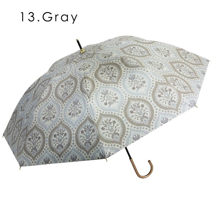 ダマスク柄 手開きショート傘  | macocca | 詳細画像3 