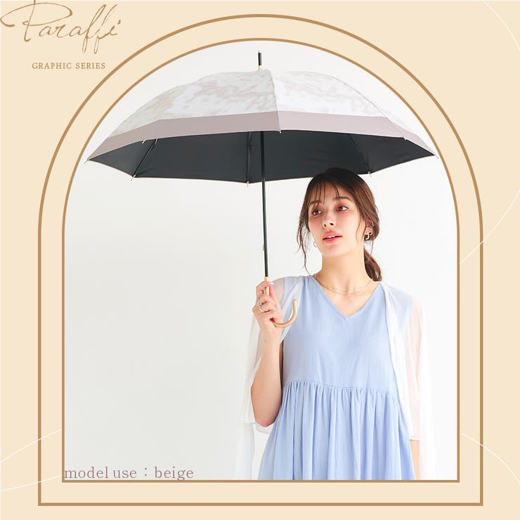 ストーン柄 手開きショート傘 | macocca | 詳細画像8 