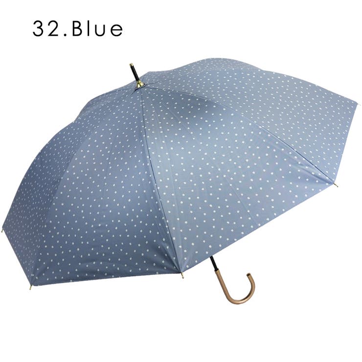 ドット柄 手開きショート傘 | macocca | 詳細画像4 
