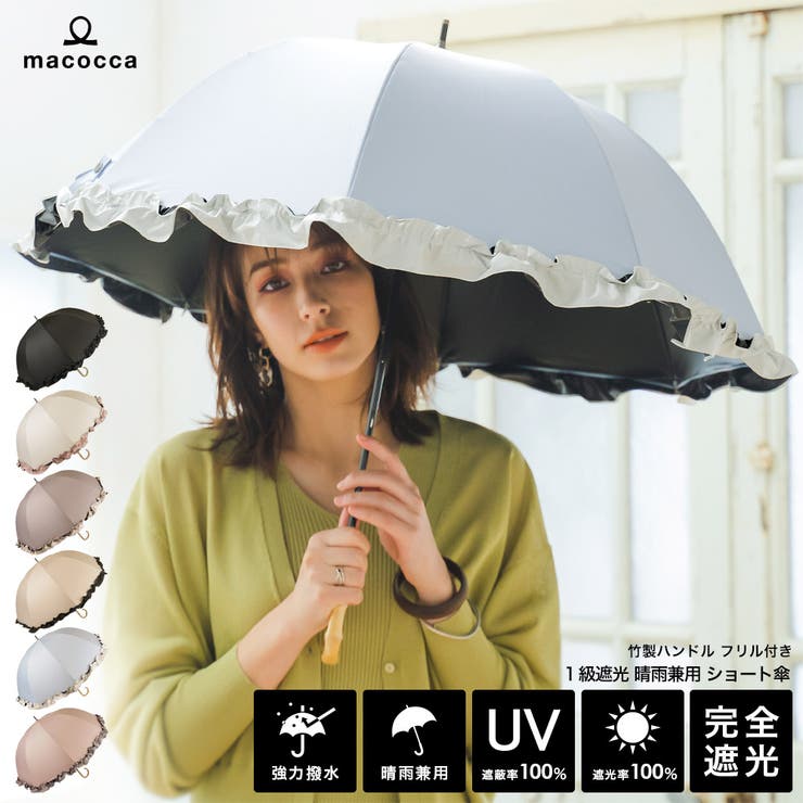 100％完全遮光 日傘 晴雨兼用傘