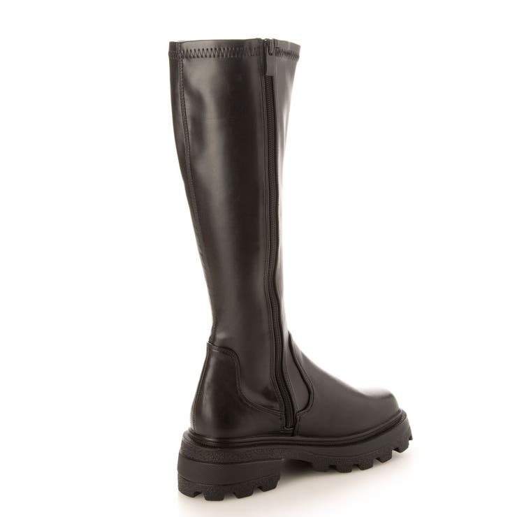 Mafmof(マフモフ)12cmバルキーヒールプランプストレッチロングブーツ M05299BW05754_fw_thumbM.jpg