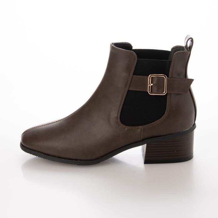 Realta(レアルタ)サイドゴアベルトショートブーツ 5010wcb | Mafmof | 詳細画像3 