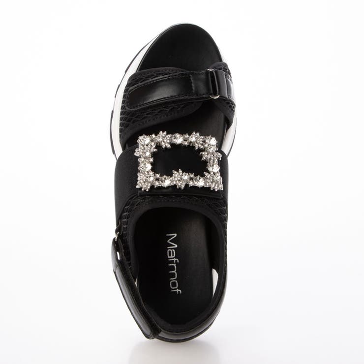 Mafmof(マフモフ)ボリュームソールビジュースポーツサンダル 533scc | Mafmof | 詳細画像10 