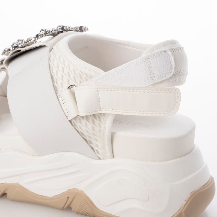 Mafmof(マフモフ)ボリュームソールビジュースポーツサンダル 533scc | Mafmof | 詳細画像9 