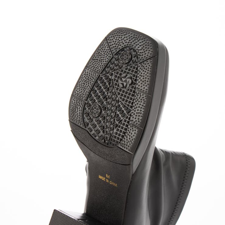 Realta(レアルタ)スクエアートゥ厚底ストレッチアッパーショートブーツ | Mafmof | 詳細画像32 