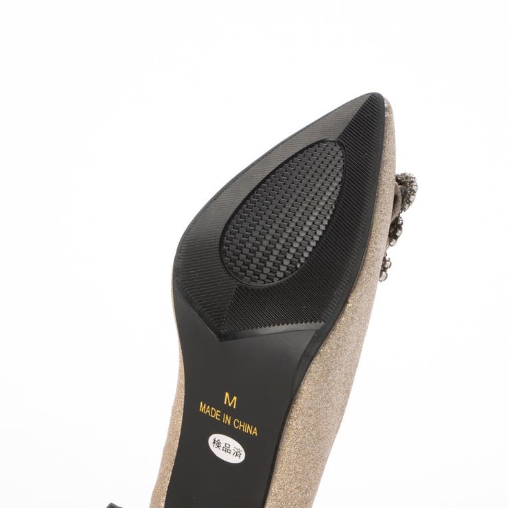 Mafmof(マフモフ)ビジュー付きポインテッドトゥヒールパンプス | Mafmof | 詳細画像37 