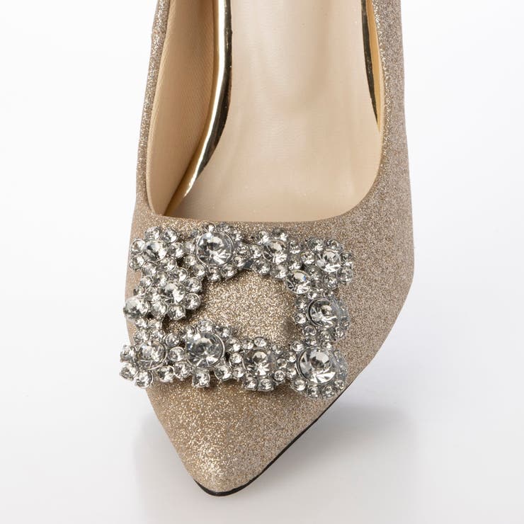 Mafmof(マフモフ)ビジュー付きポインテッドトゥヒールパンプス | Mafmof | 詳細画像19 