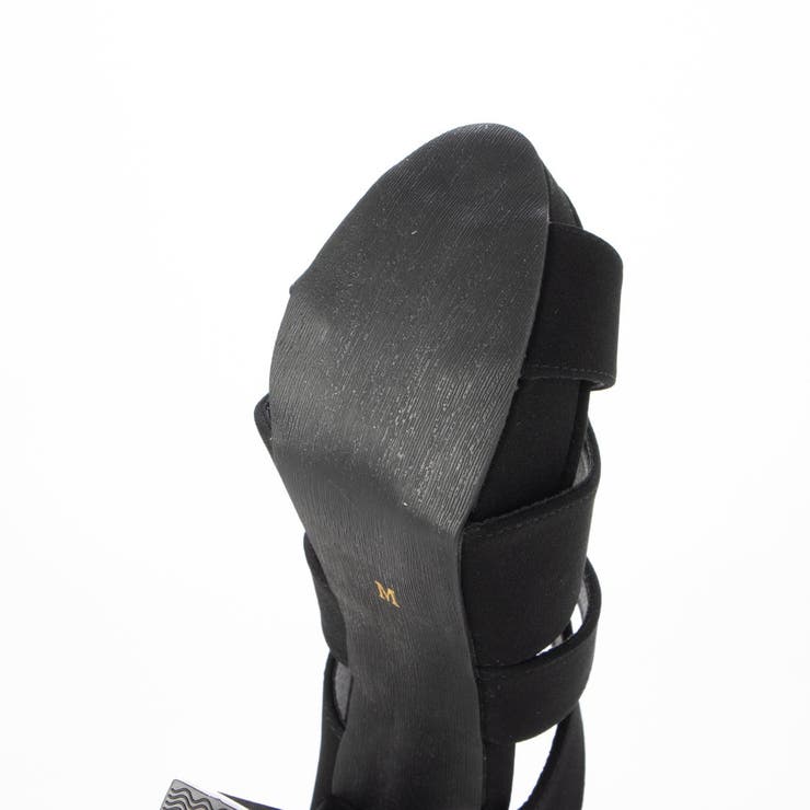 Mafmof(マフモフ)ダブルクロスチェーン飾り付きハイヒールサンダル | Mafmof | 詳細画像17 