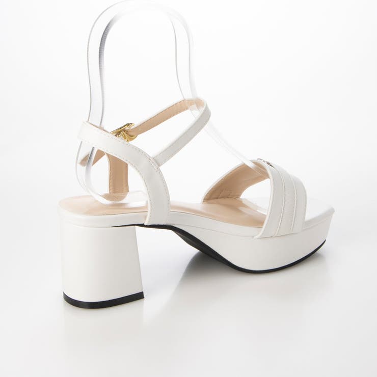 Realta(レアルタ)ビジューチェーンチャンキーヒールサンダル | Mafmof | 詳細画像16 