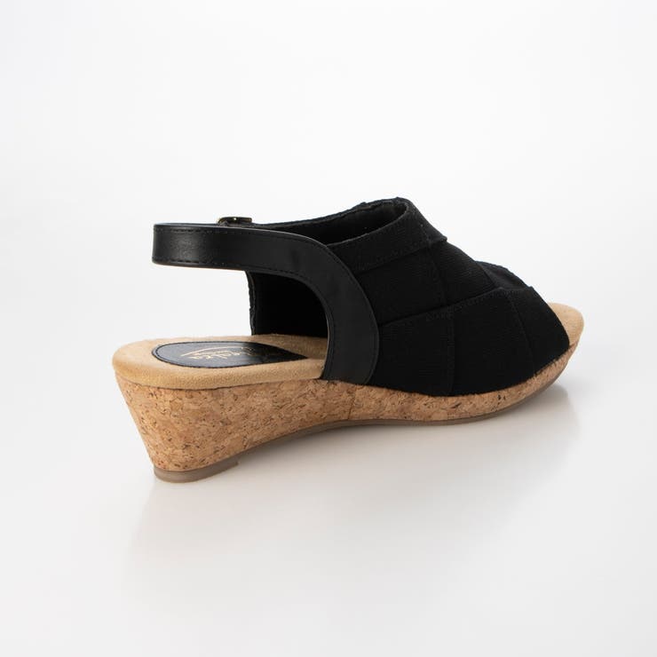 Mafmof(マフモフ)らくふわやわらかソールパッチワークウェッジサンダル | Mafmof | 詳細画像11 