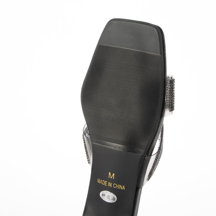 Realta(レアルタ)スクエアトゥキラキラビジューミュールサンダル | Mafmof | 詳細画像18 