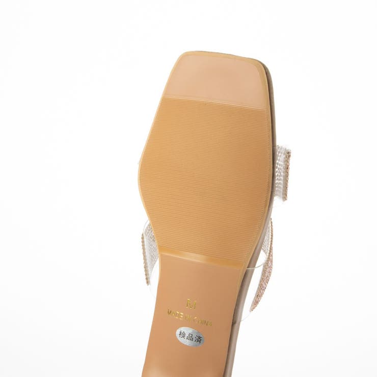 Realta(レアルタ)スクエアトゥキラキラビジューミュールサンダル | Mafmof | 詳細画像20 