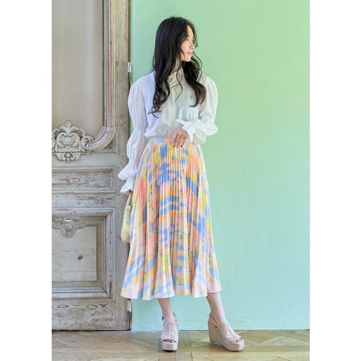 Realta(レアルタ)シースルーフラワーウエッジサンダル | Mafmof | 詳細画像10 