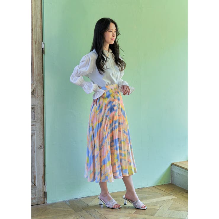 Realta(レアルタ)シースルーラメレースクリアヒールサンダル | Mafmof | 詳細画像8 