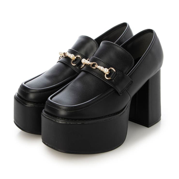 ミシェルマカロン厚底ローファーMサイズ