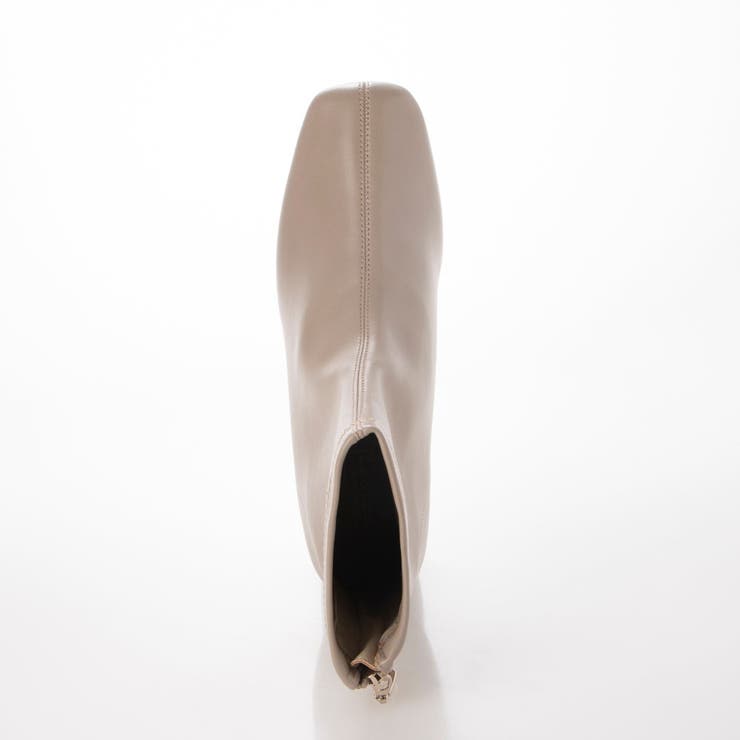 Realta(レアルタ)5cmヒールスクエアトゥストレッチショートブーツ | Mafmof | 詳細画像10 