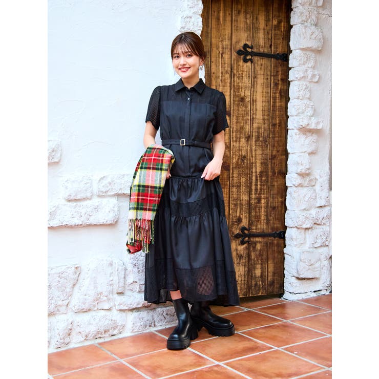 Mafmof(マフモフ)8cm厚底トラックソールサイドゴアショートブーツ | Mafmof | 詳細画像5 