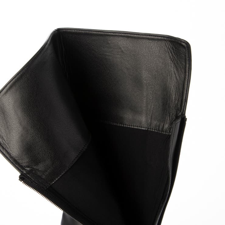 Realta(レアルタ)3.5cmヒールスクエアトゥワイドロングブーツ | Mafmof | 詳細画像14 