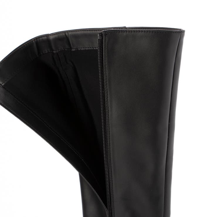 Realta(レアルタ)6cmヒールソフトレザーロングブーツ | Mafmof | 詳細画像12 