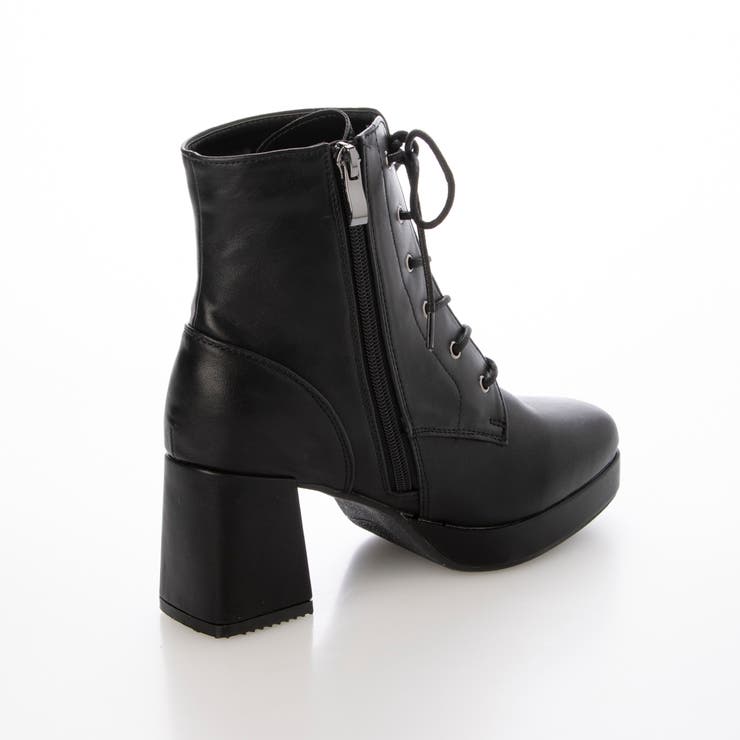 Realta(レアルタ)6.5cmヒールストームレースアップショートブーツ | Mafmof | 詳細画像16 