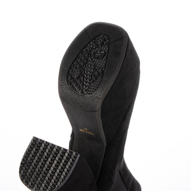 Mafmof(マフモフ)11 5cmバルキーヒールプランプサイドゴアショートブー… | Mafmof | 詳細画像17 