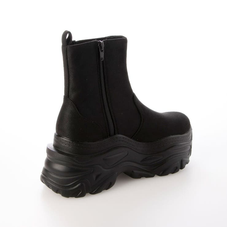 Mafmof10cmメガ厚底クラッシュソールサイドゴアショートブーツ | Mafmof | 詳細画像13 