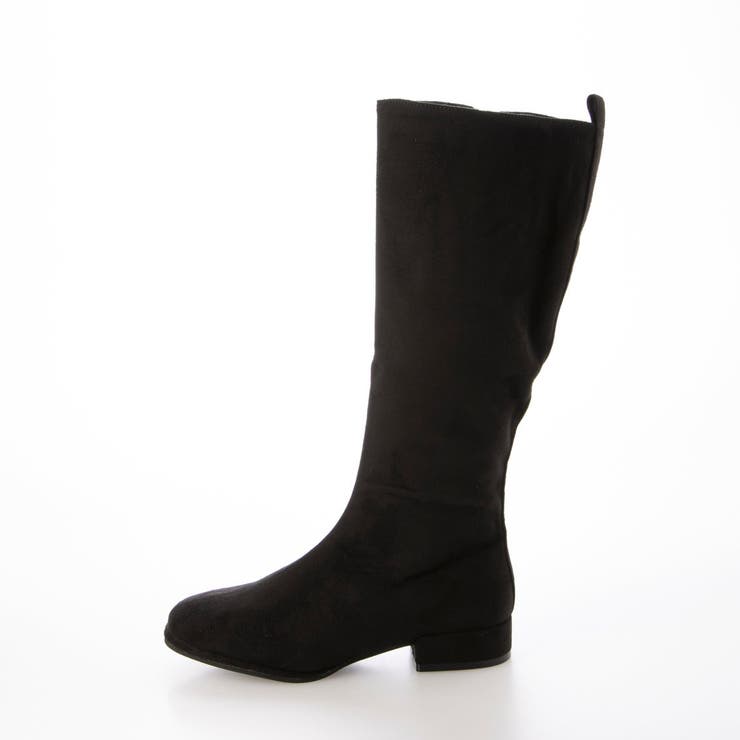 Realta(レアルタ)3cmヒールピース付きソフトレザーロングブーツ | Mafmof | 詳細画像7 