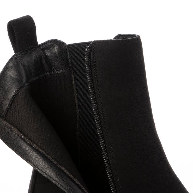 Mafmof(マフモフ)8cm厚底トラックソールサイドゴアショートブーツ | Mafmof | 詳細画像16 