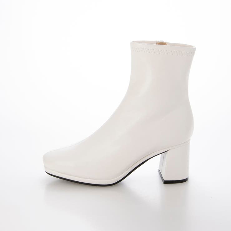 Realta(レアルタ)6 5cmヒールセンターシームスクエアトゥストレッチスト… | Mafmof | 詳細画像10 