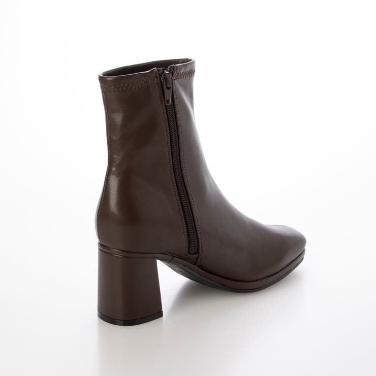 Realta(レアルタ)6 5cmヒールセンターシームスクエアトゥストレッチスト… | Mafmof | 詳細画像12 