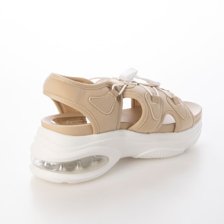 Realta(レアルタ)クッショニングソール厚底エアー底スポーツサンダル | Mafmof | 詳細画像34 