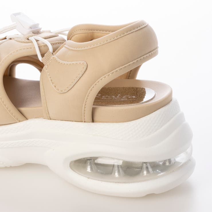 Realta(レアルタ)クッショニングソール厚底エアー底スポーツサンダル | Mafmof | 詳細画像29 