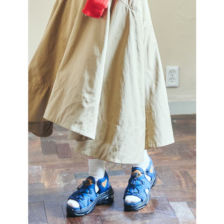 Realta(レアルタ)クッショニングソール厚底エアー底スポーツサンダル | Mafmof | 詳細画像20 